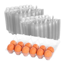 Load image into Gallery viewer, 12-Egg Cartons - Clear Plastic