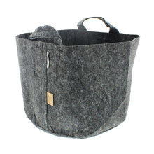 Load image into Gallery viewer, Grey Fabric Planter with Handles - 5 Pack