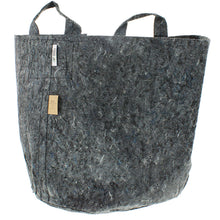 Load image into Gallery viewer, Grey Fabric Planter with Handles - 5 Pack