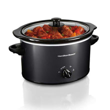 Load image into Gallery viewer, 3 Quart Slow Cooker (Matte Black)
