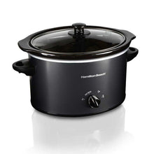 Load image into Gallery viewer, 3 Quart Slow Cooker (Matte Black)