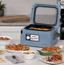 Load image into Gallery viewer, 8-Quart Nomad™ Traveling Slow Cooker — Blue
