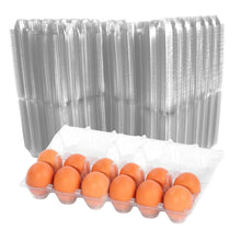 Load image into Gallery viewer, 12-Egg Cartons - Clear Plastic