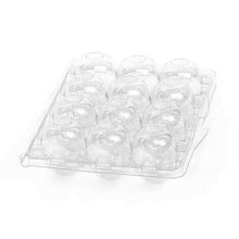Load image into Gallery viewer, 12-Egg Carton (Quail) - Clear Plastic
