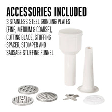 Load image into Gallery viewer, #8 Electric Meat Grinder & Sausage Stuffer