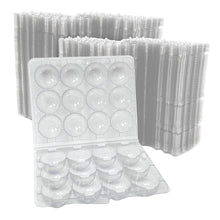 Load image into Gallery viewer, 12-Egg Carton (Quail) - Clear Plastic