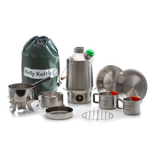 Load image into Gallery viewer, Kelly Kettle Ultimate Stainless Steel Scout Kit