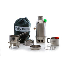 Load image into Gallery viewer, Kelly Kettle Stainless Steel Trekker Kettle and Kit