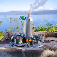 Load image into Gallery viewer, Kelly Kettle Stainless Steel Trekker Kettle and Kit