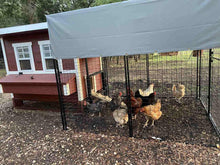 Load image into Gallery viewer, Walk-In 8 ft. Chicken Run (6'6"W x 7'6"L x 6'3"H)