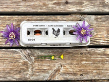 Load image into Gallery viewer, Henlay Laid Local Egg Cartons- Adorable Printed Vintage Design- 25, 90, or 250