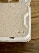 Load image into Gallery viewer, Henlay Duck Egg Cartons - Holds Half Dozen Jumbo Eggs- Blank Flat Top, 2 colors, 20 or 100