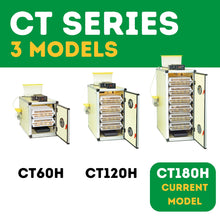 Load image into Gallery viewer, CT180 H - Egg Incubator - Hatcher Only