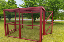 Load image into Gallery viewer, Wooden 16 Ft. Chicken Run (8’W X 16’L X 6’3”H)