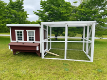 Load image into Gallery viewer, Wooden 16 Ft. Chicken Run (8’W X 16’L X 6’3”H)
