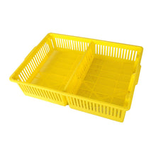 Load image into Gallery viewer, Large Chick Basket - 2 Section (2x50 Chicks)