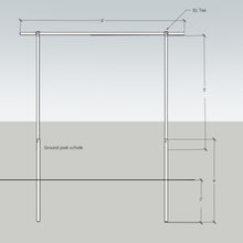 Load image into Gallery viewer, DIY Tomato Trellis | 1 3/8" Heavy Duty