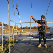 Load image into Gallery viewer, DIY Garden Tool Organizer Kit — For 1 ⅜" Fence Rail Pipe