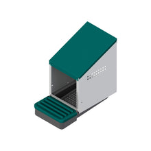 Load image into Gallery viewer, EggHouse Galvanized Nesting Box (Up to 10 Birds)