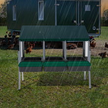 Load image into Gallery viewer, EggHouse Galvanized Nesting Box (Up to 30 Birds)