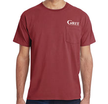 Load image into Gallery viewer, Grit Logo Pocket T-Shirt