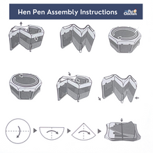 Load image into Gallery viewer, Hen Pen Deluxe Pop-Up Chick Brooder