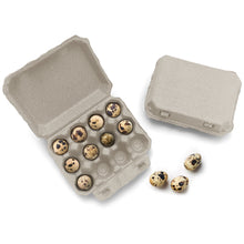 Load image into Gallery viewer, Henlay Quail 12-Egg Carton, 3x4 design, Qty 30, 144