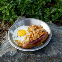 Load image into Gallery viewer, Kelly Kettle Stainless Steel Camping Plates/Bowl Set (2pc)