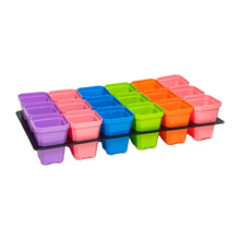 Load image into Gallery viewer, 3.3" Heavy Duty Seed Starting Pots with Inserts