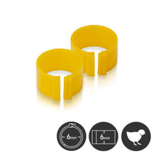 Load image into Gallery viewer, Poultry Leg Bands - 6 mm - Pack of 25
