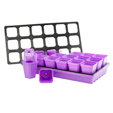 Load image into Gallery viewer, 3.3" Heavy Duty Seed Starting Pots with Inserts