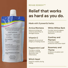 Load image into Gallery viewer, REHAB Remedy – Bruise, Strain, & Tear Repair