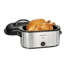 Load image into Gallery viewer, Electric Roaster Oven 22 Quarts, Stainless Steel