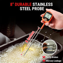 Load image into Gallery viewer, ThermoPro TP509 Instant Read Meat Thermometer with Pot Clip