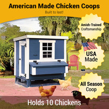Load image into Gallery viewer, Medium Chicken Coop - Up to 10 Chickens