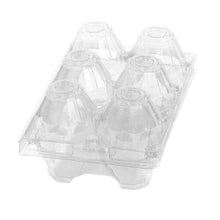Load image into Gallery viewer, 6-Egg Carton - Clear Plastic
