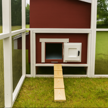 Load image into Gallery viewer, Wooden 16 Ft. Chicken Run (8’W X 16’L X 6’3”H)