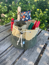 Load image into Gallery viewer, Garden Bucket Bag - Heavy Waxed Canvas