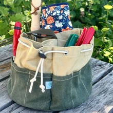 Load image into Gallery viewer, Garden Bucket Bag - Heavy Waxed Canvas