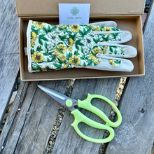 Load image into Gallery viewer, Garden Gift Box - Gloves and  Herb Snips