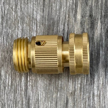 Load image into Gallery viewer, Garden Hose Brass Quick Connect Connector
