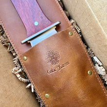 Load image into Gallery viewer, Hori Hori Garden Gift Box | Hori, Custom Leather Sheath & Dual Surface Diamond Sharpener