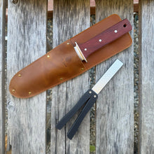 Load image into Gallery viewer, Hori Hori Garden Gift Box | Hori, Custom Leather Sheath & Dual Surface Diamond Sharpener