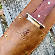 Load image into Gallery viewer, Hori Hori Garden Gift Box | Hori, Custom Leather Sheath & Dual Surface Diamond Sharpener