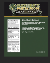 Load image into Gallery viewer, Mega Oatmeal Bucket ( Gluten Free)