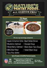 Load image into Gallery viewer, Gluten-Free 72-Hour Emergency Kit ( Feeds a family of 4 )