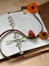 Load image into Gallery viewer, Leather Garden Journal and Diary - A Notebook for Garden Thoughts, Planning and Design