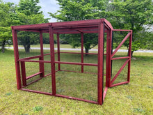 Load image into Gallery viewer, Wooden 8 Ft. Chicken Run (8’W X 8’L X 6’3”H)