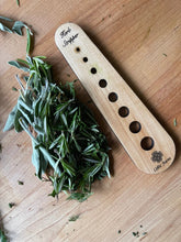 Load image into Gallery viewer, Wooden Herb Stripper - US Made / American Maple