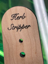 Load image into Gallery viewer, Wooden Herb Stripper - US Made / American Maple